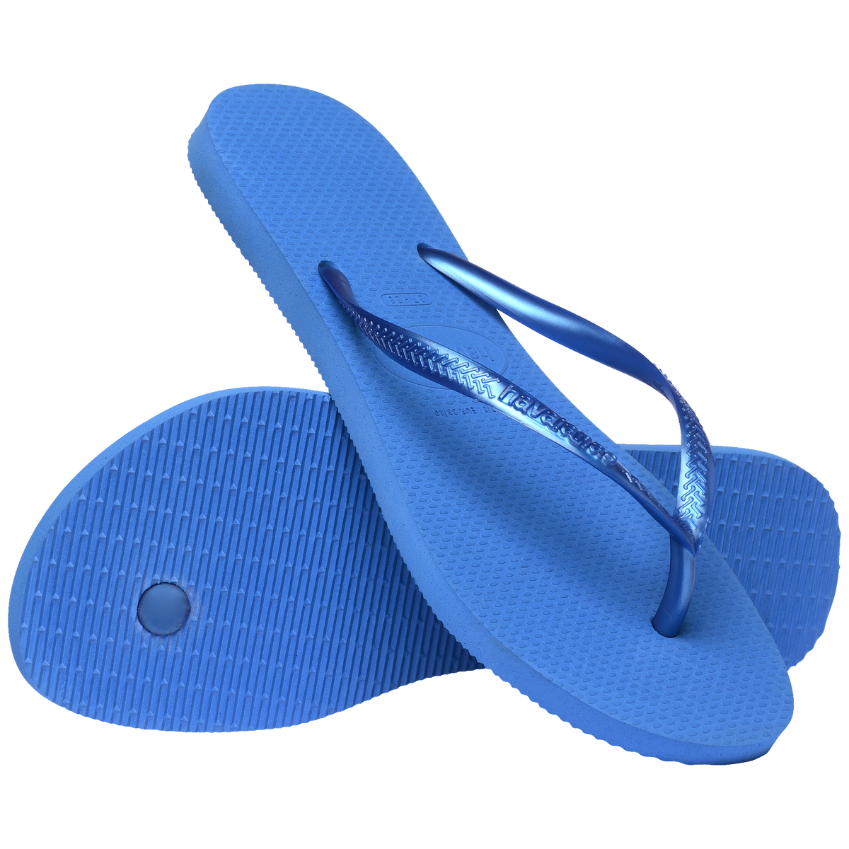 Kids' Slim Flip Flops - BRILLIANT BLUE